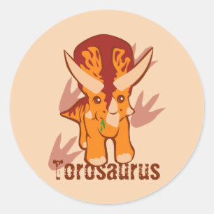 Sticker Rond Torosaure mûre