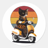 Sticker Rond Tortoiseshell (Devant)