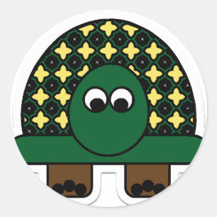Sticker Rond tortue