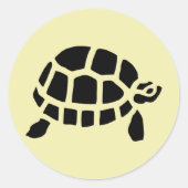 Sticker Rond Tortue (Devant)