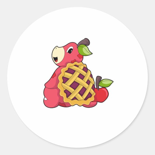 Sticker Rond Tortue avec coquille (Devant)