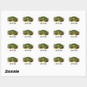 Sticker Rond Tortue diamondback Terrapin de JungleWalk.Com (Feuille)