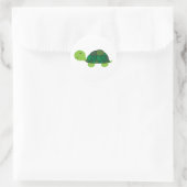 Sticker Rond Tortue mûre (Sac)