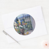 Sticker Rond Toscane Hillside II (Enveloppe)