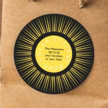 Total solar eclipse 2026 your name personalized