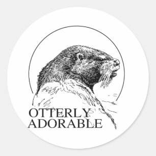 STICKER ROND TOTALEMENT ADORABLE