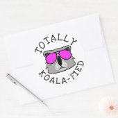 Sticker Rond Totalement Koalafié (Enveloppe)