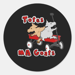 Sticker Rond Totes MaGoats FunnY Chèvre mème