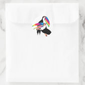 Sticker Rond Tou Toucans (Sac)