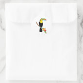 Sticker Rond Toucan Bird (Sac)