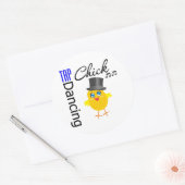 Sticker Rond Toucher Dancing Chic 3 (Enveloppe)