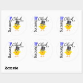 Sticker Rond Toucher Dancing Chic 3 (Feuille)