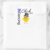 Sticker Rond Toucher Dancing Chic 3 (Sac)