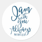 Sticker Rond Toujours (Devant)
