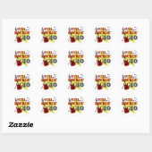 Sticker Rond Toujours Rockin' à 40 ans (Feuille)