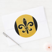 Sticker Rond Toujours un SAINT (Enveloppe)