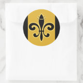 Sticker Rond Toujours un SAINT (Sac)