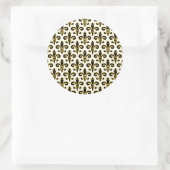 Sticker Rond Toujours un SAINT (Sac)