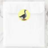 Sticker Rond Toulouse Goose (Sac)