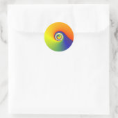 Sticker Rond tour de couleur (Sac)
