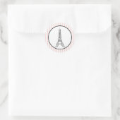 Sticker Rond Tour Eiffel (Sac)
