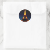 Sticker Rond Tour Eiffel à Paris (Sac)