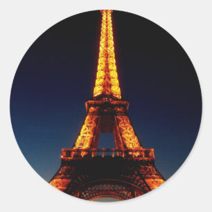 Sticker Rond Tour Eiffel à Paris