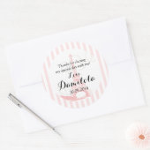 Sticker Rond Tour Eiffel Paris Mariage (Enveloppe)