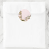 Sticker Rond Tour penchée d'autocollant de Pise (Sac)