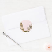 Sticker Rond Tour penchée d'autocollant de Pise (Enveloppe)