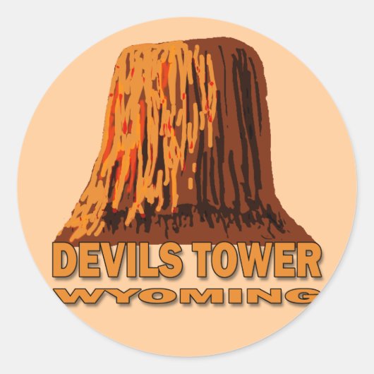 STICKER ROND TOUR WYOMING DE DIABLES (Devant)