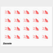 STICKER ROND TOURNER N BRURN (Feuille)