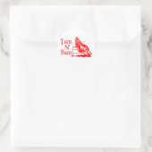 STICKER ROND TOURNER N BRURN (Sac)