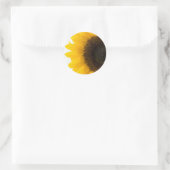 Sticker Rond tournesol (Sac)