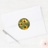 Sticker Rond Tournesol (Enveloppe)