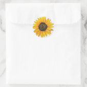 Sticker Rond tournesol  (Sac)