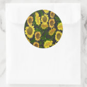 Sticker Rond Tournesol (Sac)