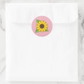 Sticker Rond Tournesol (Sac)