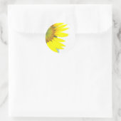 Sticker Rond Tournesols de printemps (Sac)