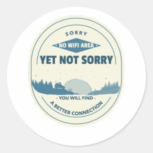 Sticker Rond Tous ceux qui errent ne sont pas perdus.