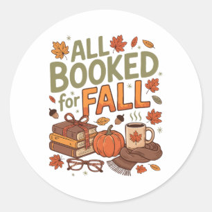 Sticker Rond Tous les livres pour les cadeaux de Thanksgiving d