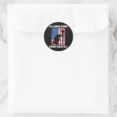 Sticker Rond Tous Ont Donné Certains, Certains Ont Donné All -  (Sac)