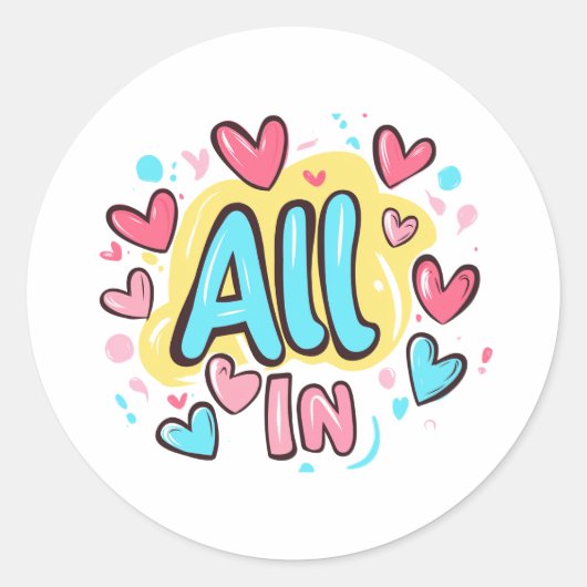 Sticker Rond Tout (Devant)
