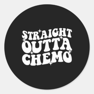 Sticker Rond TOUT DROIT CHEMO Journée mondiale du cancer Prix d