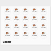 Sticker Rond Tout Le Chemin ! (Feuille)