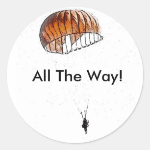 Sticker Rond Tout Le Chemin !