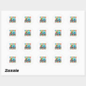 Sticker Rond Tout Le Monde Communique Différemment Une Éducatio (Feuille)