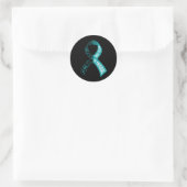 Sticker Rond Toute douleur n'est pas une conscience physique Sa (Sac)