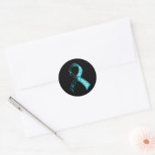 Sticker Rond Toute douleur n'est pas une conscience physique Sa (Enveloppe)
