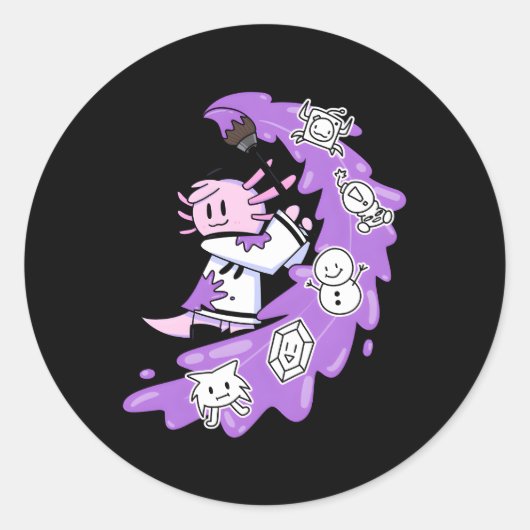 Sticker Rond Tower Heroes Stella (Devant)